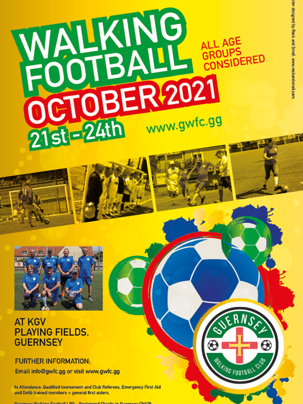 Walking Football October 2021 Poster